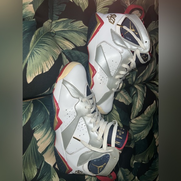 For The Love Of The Game Jordan 7 Classic Olympic 7 Size 9.5